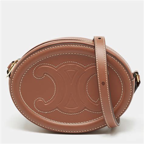 celine brown triomphe|WOMEN'S LUXURY BROWN TRIOMPHE HANDBAG .